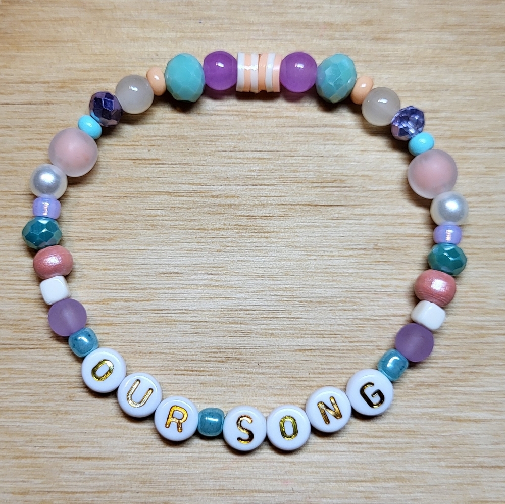 Our Song- Taylor Swift Friendship Bracelet, Size 7.5"